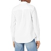 image:imageAmazon Essentials Womens RegularFit LongSleeve ButtonDown Poplin Shirt Business Casual Office WorkWhite