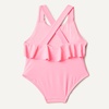 image:imageAmazon Essentials x Sofia Grainge Toddlers and Baby Girls OnePiece Swimsuit with Crisscross Straps Ruffle DetailBright Pink