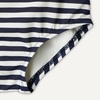 image:imageAmazon Essentials x Sofia Grainge Toddlers and Baby Girls OnePiece Swimsuit with Crisscross Straps Ruffle DetailIvory Navy Even Stripe
