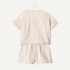 image:imageAmazon Essentials x Sofia Grainge Unisex Toddlers and Babies Cotton Gauze Shirt amp Shorts Play SetBeige Gingham