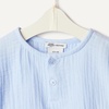 image:imageAmazon Essentials x Sofia Grainge Unisex Toddlers and Babies Cotton Gauze Shirt amp Shorts Play SetLight Blue