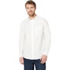 image:imageAmazon Essentials Mens RegularFit Long Sleeve Linen Blend ShirtWhite