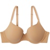image:imageAmazon Essentials Womens Microfiber Full Coverage Bra Pack of 2Black  Washed Bronze