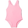 image:imageAmazon Essentials x Sofia Grainge Toddlers and Baby Girls OnePiece Swimsuit with Crisscross Straps Ruffle DetailBright Pink