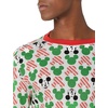 image:imageAmazon Essentials Disney  Marvel  Star Wars Mens SnugFit Cotton Pajama Sleep SetsMickey Holiday  Mens Snugfit