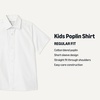 image:imageAmazon Essentials Boys Short Sleeve Poplin ShirtBright White