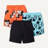 image:imageAmazon Essentials Boys and Toddlers French Terry Knit Shorts Pack of 3Mickey Mouse