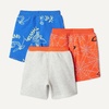 image:imageAmazon Essentials Boys and Toddlers French Terry Knit Shorts Pack of 3Spiderman