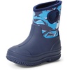 image:imageAmazon Essentials Unisex Kids Insulated Neoprene Rain BootNavy Sharks