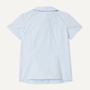 image:imageAmazon Essentials Girls Short Sleeve Peter Pan Collar ShirtCornflower Blue