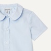 image:imageAmazon Essentials Girls Short Sleeve Peter Pan Collar ShirtCornflower Blue