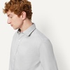 image:imageAmazon Essentials Mens Regular Fit Stretch Wrinkle Free Spread Collar Dress ShirtGrey