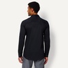 image:imageAmazon Essentials Mens Slim Fit Long Sleeve Wrinkle Resistant Stretch Dress ShirtBlack
