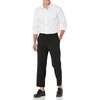 image:imageAmazon Essentials Mens Slim Fit Long Sleeve Wrinkle Resistant Stretch Dress ShirtLavender White Windowpane