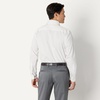 image:imageAmazon Essentials Mens Slim Fit Long Sleeve Wrinkle Resistant Stretch Dress ShirtLavender White Windowpane