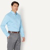 image:imageAmazon Essentials Mens Slim Fit Long Sleeve Wrinkle Resistant Stretch Dress ShirtSky Blue