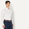 image:imageAmazon Essentials Mens Slim Fit Long Sleeve Wrinkle Resistant Stretch Dress ShirtWhite