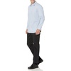 image:imageAmazon Essentials Mens Slim Fit Long Sleeve Wrinkle Resistant Stretch Dress ShirtWhite Grid Check