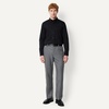 image:imageAmazon Essentials Mens Slim Fit Stretch Wrinkle Free Button Down Collar Dress ShirtBlack