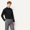 image:imageAmazon Essentials Mens Slim Fit Stretch Wrinkle Free Button Down Collar Dress ShirtBlack