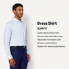 image:imageAmazon Essentials Mens Slim Fit Stretch Wrinkle Free Spread Collar Dress ShirtLight Blue