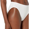 image:imageAmazon Essentials Womens Cotton High Leg Brief Underwear PlusWhite