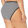image:imageAmazon Essentials Womens Cotton Stretch HighCut Bikini PantyBasic Colors