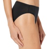 image:imageAmazon Essentials Womens Cotton Stretch HighCut Bikini PantyBlack