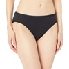 image:imageAmazon Essentials Womens Cotton Stretch HighCut Bikini PantyBlack