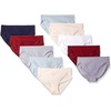 image:imageAmazon Essentials Womens Cotton Stretch HighCut Bikini PantyCool ColorsWarm Shades