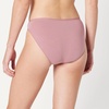 image:imageAmazon Essentials Womens Cotton Stretch HighCut Bikini PantyDusty RoseRosePale Pink
