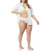 image:imageAmazon Essentials Womens Cotton Stretch HighCut Bikini PantyMulticolorDitsy FloralFloral
