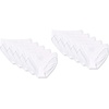 image:imageAmazon Essentials Womens Cotton Stretch HighCut Bikini PantyWhite