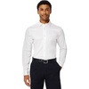 image:imageAmazon Essentials Mens Slim Fit Stretch Wrinkle Free Spread Collar Dress ShirtWhite