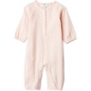 image:imageAmazon Essentials x Sofia Grainge Unisex Babies Cotton Gauze Long Sleeve RomperLight Pink