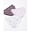 image:imageAmazon Essentials Womens Cotton Stretch HighCut Bikini PantyMulticolorDitsyFloralStripe