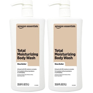 image:imageAmazon Brand  Amazon Essentials Total Moisturizing Body Wash 338 fl oz338 Fl Oz Pack of 2