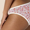 image:imageAmazon Essentials Womens Cotton Spandex Bikini Brief Underwear Available in Plus SizeGreyPinkFlowers