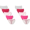 image:imageAmazon Essentials Womens Cotton Spandex Bikini Brief Underwear Available in Plus SizeGreyPinkFlowers