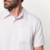 image:imageAmazon Essentials Mens Regular Fit Short Sleeve Linen ShirtDove Grey