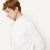image:imageAmazon Essentials Mens Regular Fit Stretch Wrinkle Free Button Down Collar Dress ShirtWhite