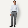 image:imageAmazon Essentials Mens Regular Fit Stretch Wrinkle Free Spread Collar Dress ShirtLight Blue