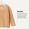 image:imageAmazon Essentials x Sofia Grainge Toddler and Baby Boys Cotton Knit Drop Shoulder Sweater with Ribbing at Neck Cuffs Hem Charming Textured Stitch