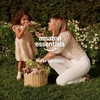 image:imageAmazon Essentials x Sofia Grainge Toddler and Baby Girls Tiered Flounce Dress Soft Cotton Sateen Ruffle Sleeves with Lace Trim