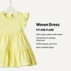 image:imageAmazon Essentials x Sofia Grainge Toddler and Baby Girls Tiered Flounce Dress Soft Cotton Sateen Ruffle Sleeves with Lace Trim