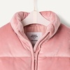 image:imageAmazon Essentials x Sofia Grainge Toddler and Baby Girls Velour Puffer Jacket Fleece Lined Insulated for Warmth FullLength Zip