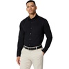 image:imageAmazon Essentials Mens Regular Fit Stretch Wrinkle Free Button Down Collar Dress ShirtBlack