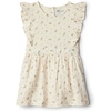 image:imageAmazon Essentials x Sofia Grainge Toddler and Baby Girls Fit and Flare Linen Dress with Ruffle Flounce Sleeves ButtonBack Closure