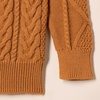 image:imageAmazon Essentials Boys and Toddlers QuarterZip Cotton CableKnit RelaxedFit SweaterCaramel