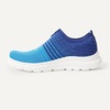 image:imageAmazon Essentials Unisex Kids and Toddlers Knit Light Weight Slip On SneakerBlue Gradient